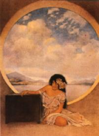 Pandora -- by Maxfield Parrish
